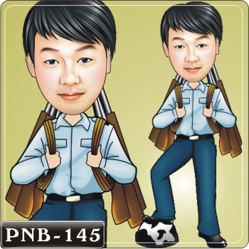 PNB 男生 Q版漫畫